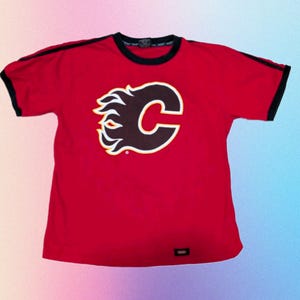 NHL Calgary Flames T-Shirt - Waves - Size L