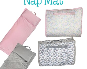 Nap Mat Back To School Embroidery Nap Mat Custom Name Nap Mat