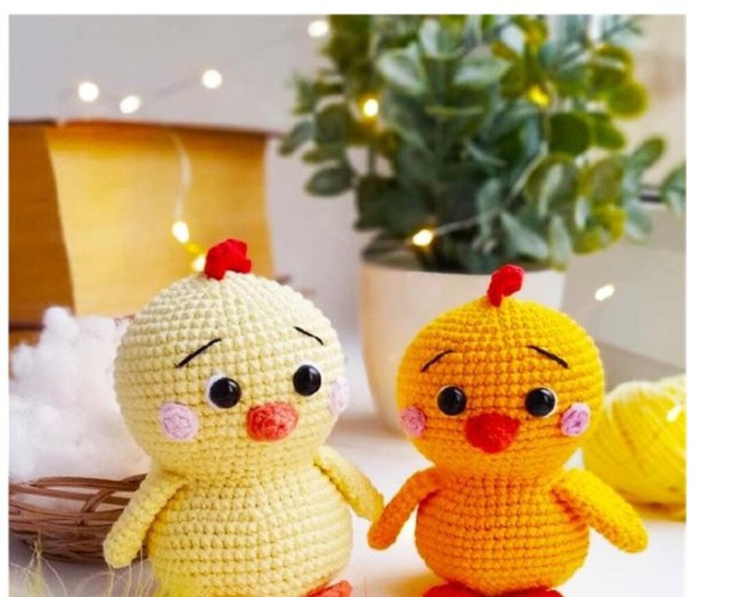 PATTERN/INSTRUCTIONS Chicken, Amigurumi Pattern, Chicken Pattern ...