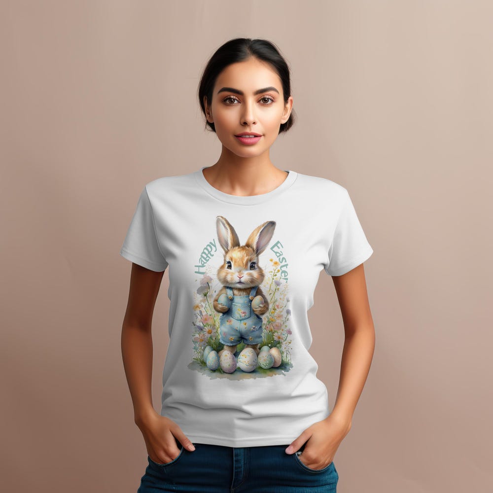 Easter Eggs, Easter Bunny,Happy Easter, Easter Holiday, Rabbit Moderndaydecors