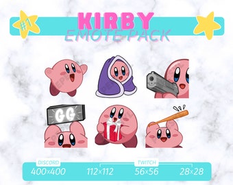 Kirby Twitch Overlay | Etsy
