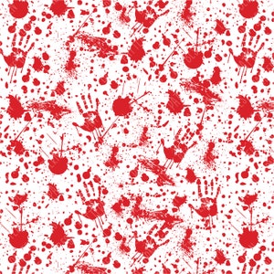 Blood Splatter Seamless File - Blood Splatter Seamless Pattern - Blood ...