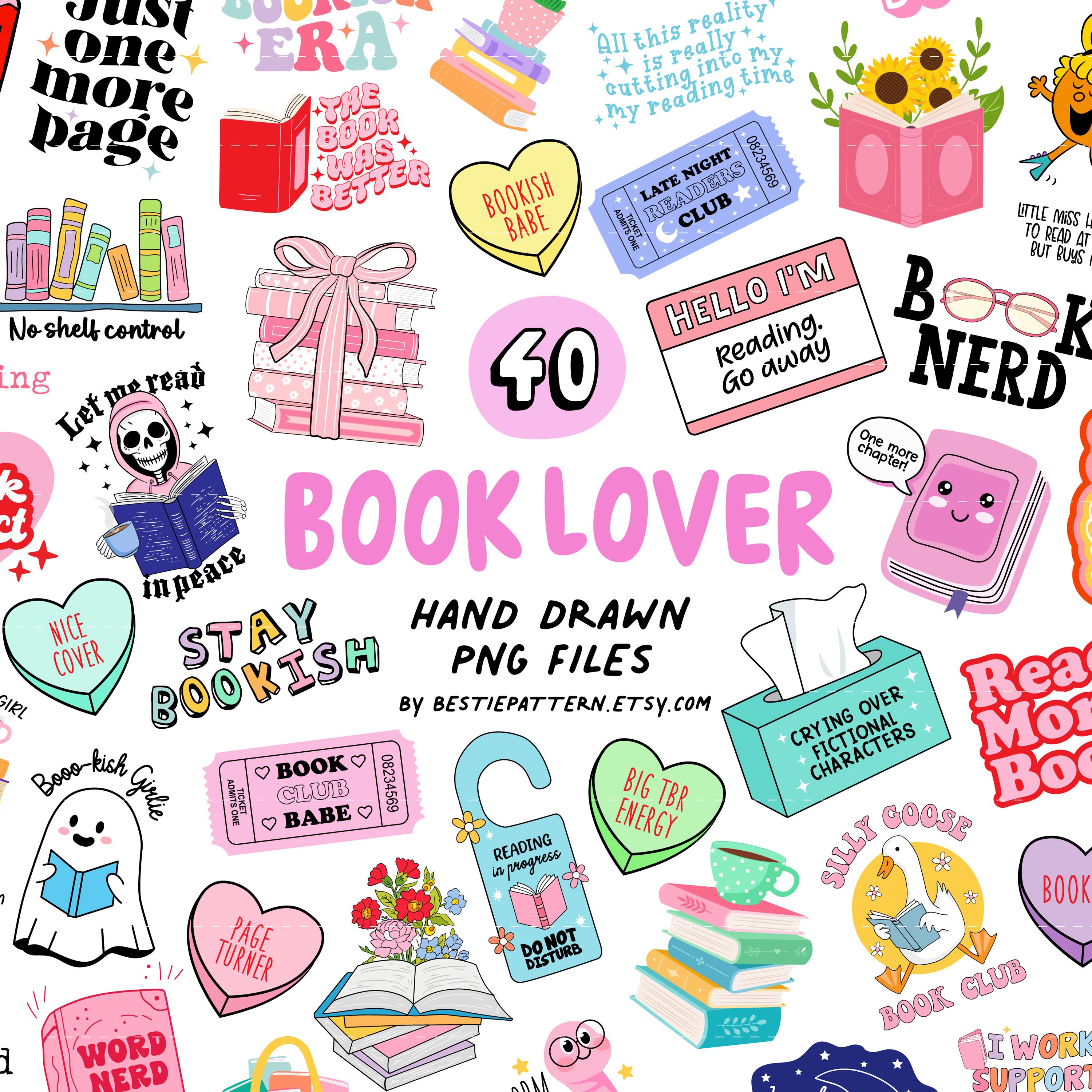 Bookish Lover Bundle, Bookish Bundle, Book Lover Sublimation