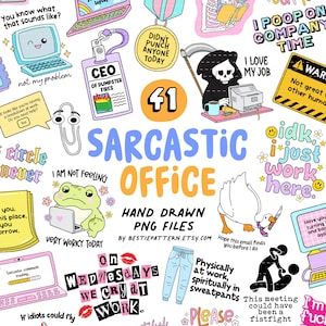 Pacote PNG de escritório sarcástico, citações sarcásticas e sarcásticas, sublimação de clipart sarcástico, adesivo engraçado, humor adulto, e-mail encontra você antes