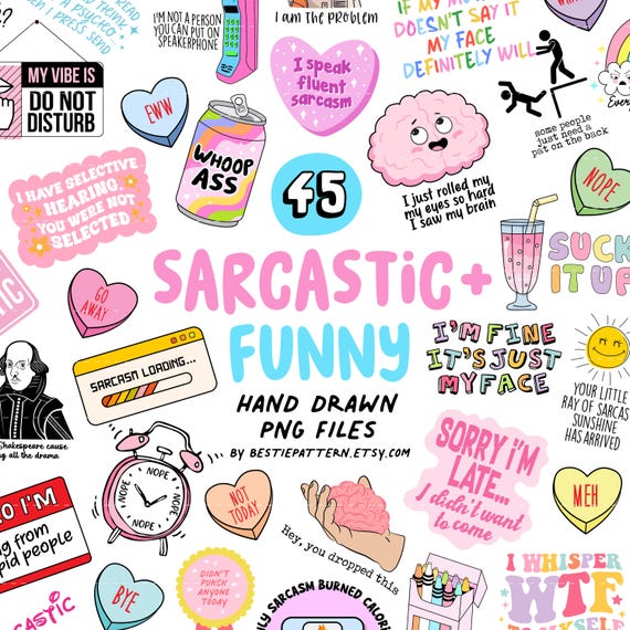 Sarcastic PNG Bundle Snarky Bundle Sarcastic Sublimation Sarcastic Clipart Funny Sarcastic Woman Sarcastic Digital Files Snarky Skeleton