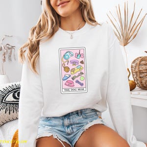 Dog Mom PNG Bundle Dog Mama Sublimation Clipart Lover Quotes Funny Stickers T Shirt Tarot Card Dog Mum Dog Mom Era Fur Mama Dogtrovert image 3