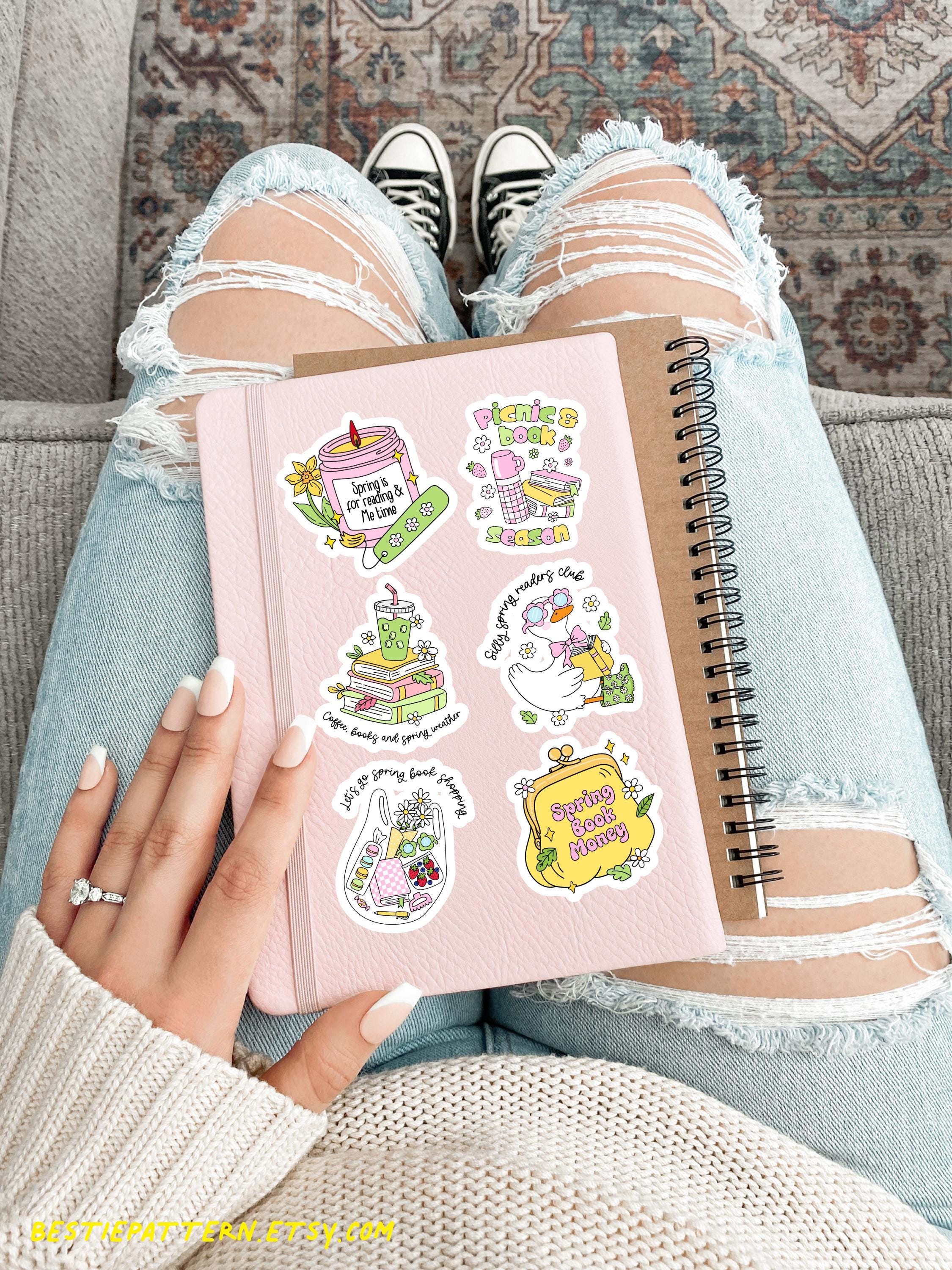 Bookish Spring PNG Bundle Spring Files and Clipart for Designs ...