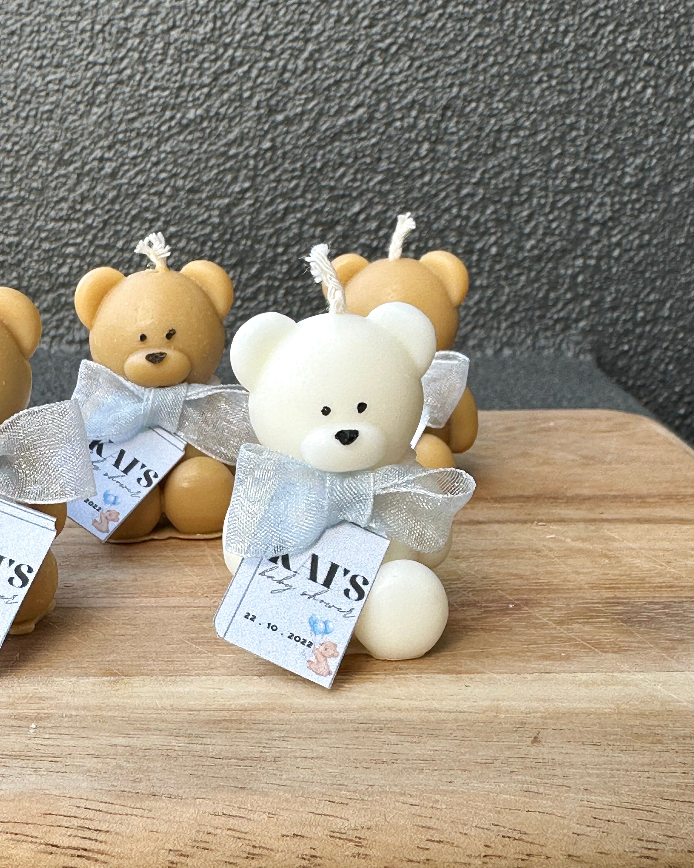 Teddy (candle favors) – Sweetheart Candle Shop