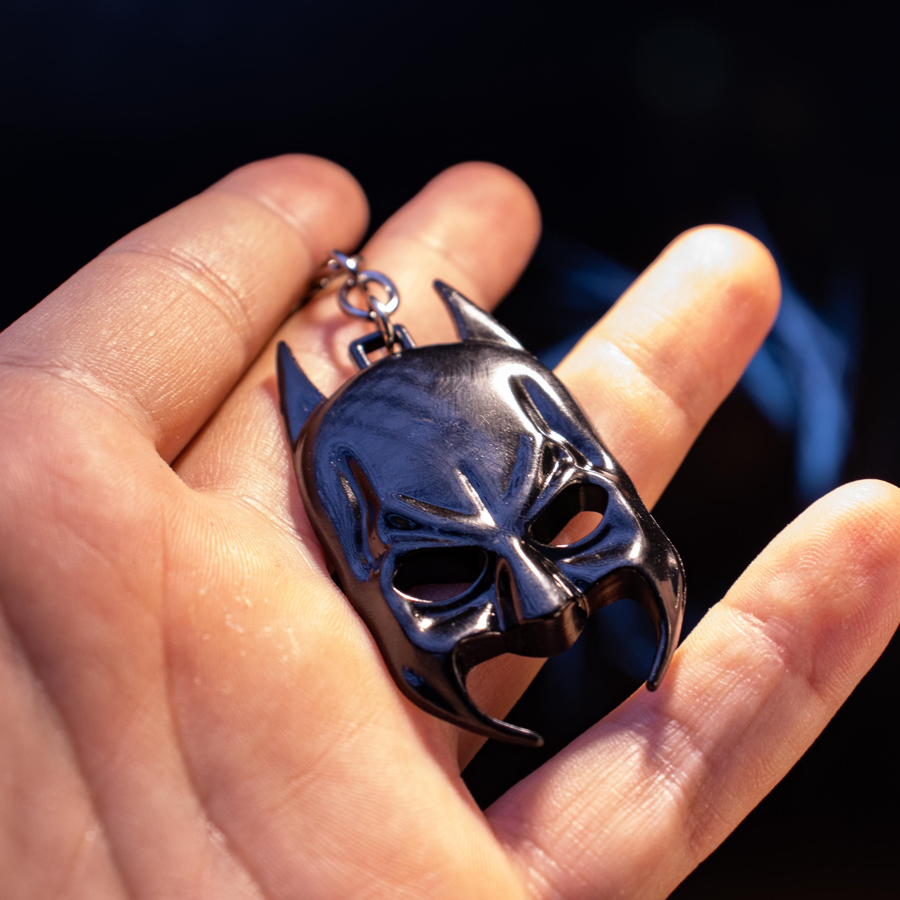 Batman Metal Keychain, DC Comics Collectible - Etsy