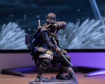 Ghost of Tsushima Jin Sakai 5.9&#39;&#39; Resin Statue, Gift for gamer ,Birthday Gift ,Home decoration, 3D Printed, Handmade painting, Great Quality