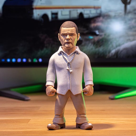 Tuco Salamanca Resin Statue: 3D Printed, Handmade Painting