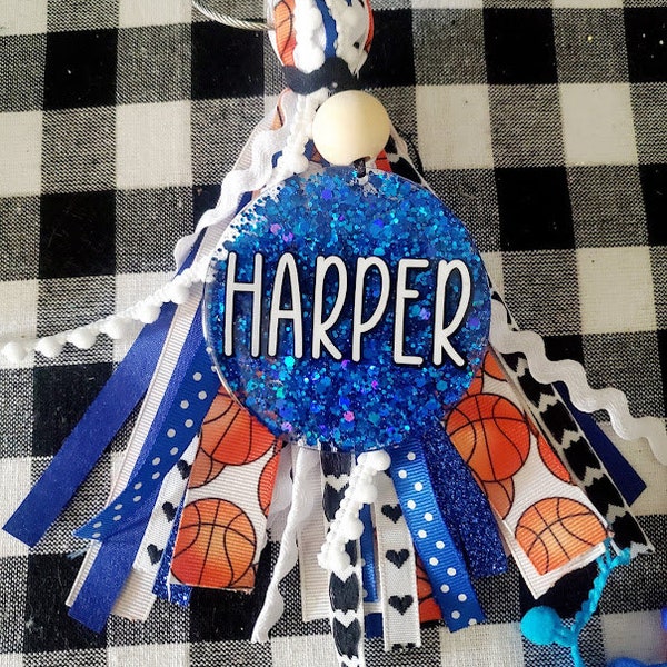 BOGG Bag Tassel- Basketball