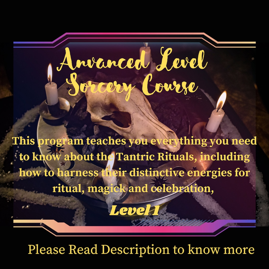 Advance Level Sorcery/occult Course Etsy Advance Level Sorcery/occult Course Etsy