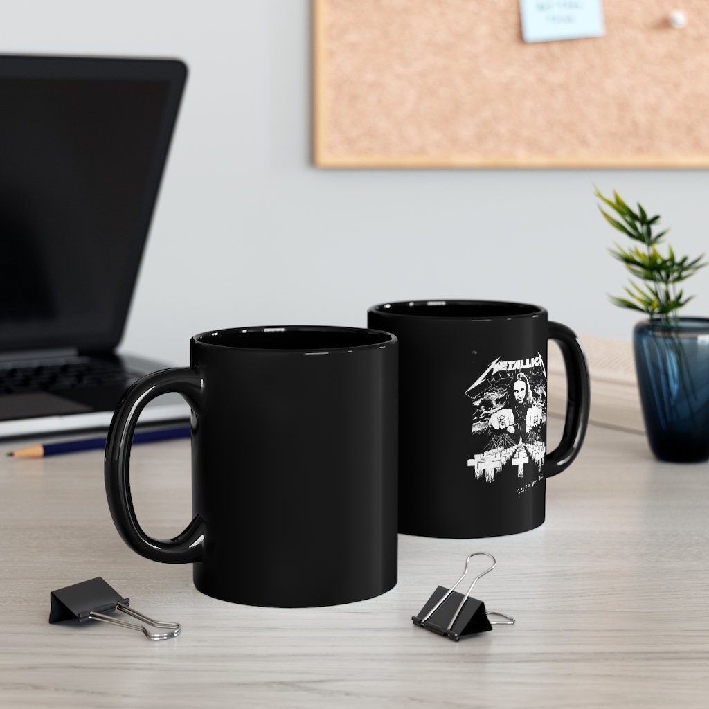 Metallica Cliff Em All11oz Black Mug Metallica Cliff Em All11oz Black Mug