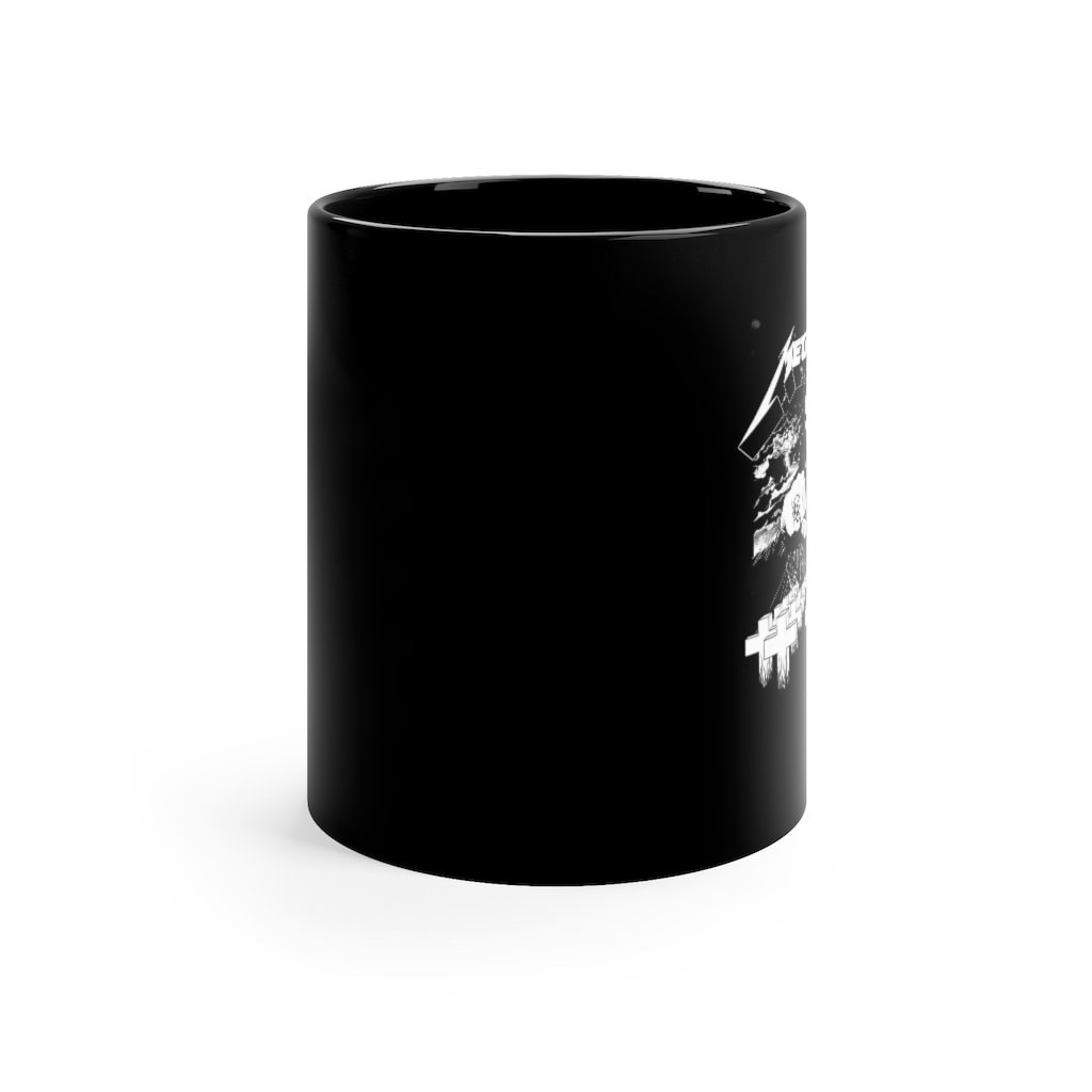 Metallica Cliff Em All11oz Black Mug Metallica Cliff Em All11oz Black Mug