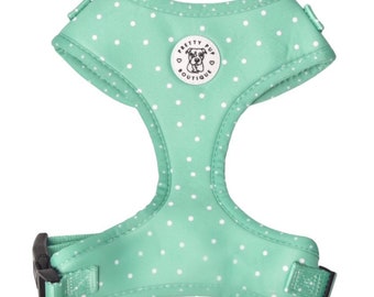 Green Polka Dots - Adjustable Harness