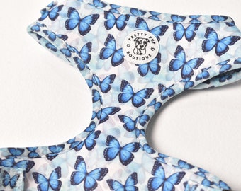 Blue Butterflies - Adjustable Harness