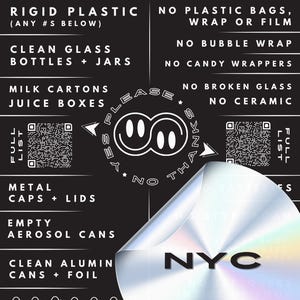 NYC | RECYCLING GUIDE