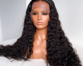 lace frontal deep wave wig