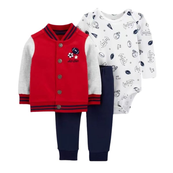 Baby Boy Fall Jacket Etsy