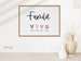 Family poster heart family with name of the family customizable, baby gift for birth, family picture as a gift wedding or move 