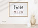 Family poster heart family with name of the family customizable, baby gift for birth, family picture as a gift wedding or move 