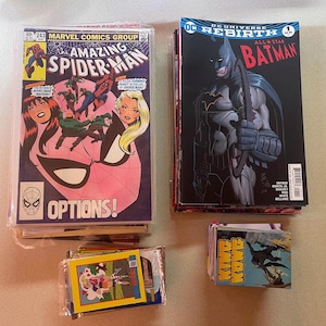 Comic Book & Trading Card  Lot