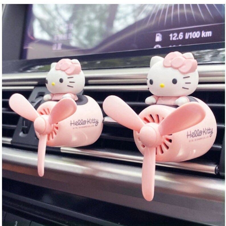 Hello Kitty Car Air Freshener Etsy