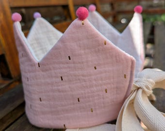 Birthday crown "Strawberry Shake"