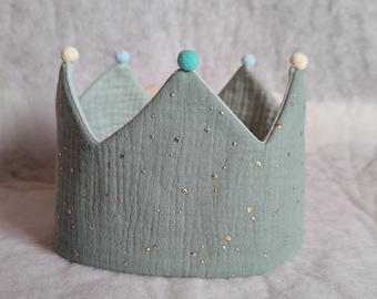 Birthday crown "Sage"
