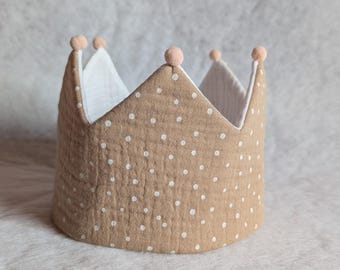 Birthday crown: "Sand"