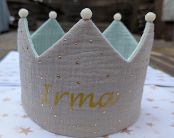 Birthday crown "Lovely green"