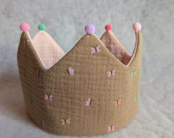 Birthday crown "Nougat Dream"