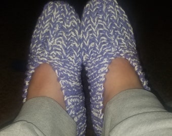 Women's/Men's/Kid's Hand Knit Slippers