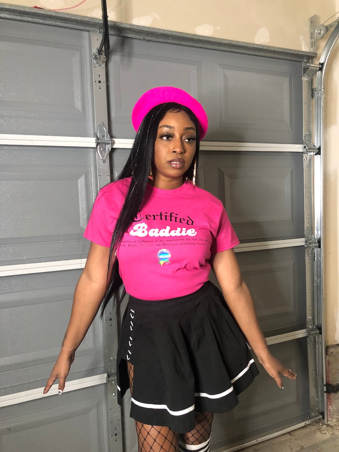 Certified Baddie Tshirt Baddie Shirt Shes A Boss Shirt Etsy