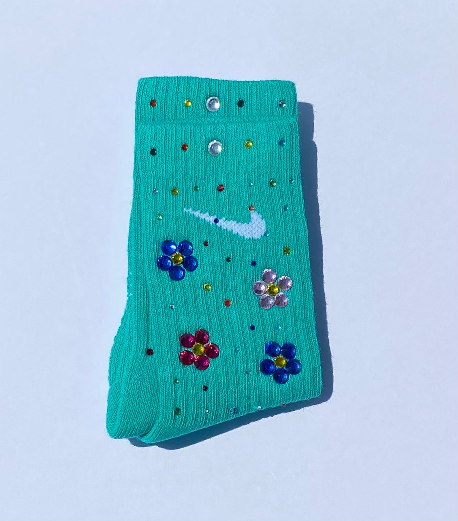 Kids Glimmer Foot Tube - Rhinestone Socks - Decora Junk Socks ...