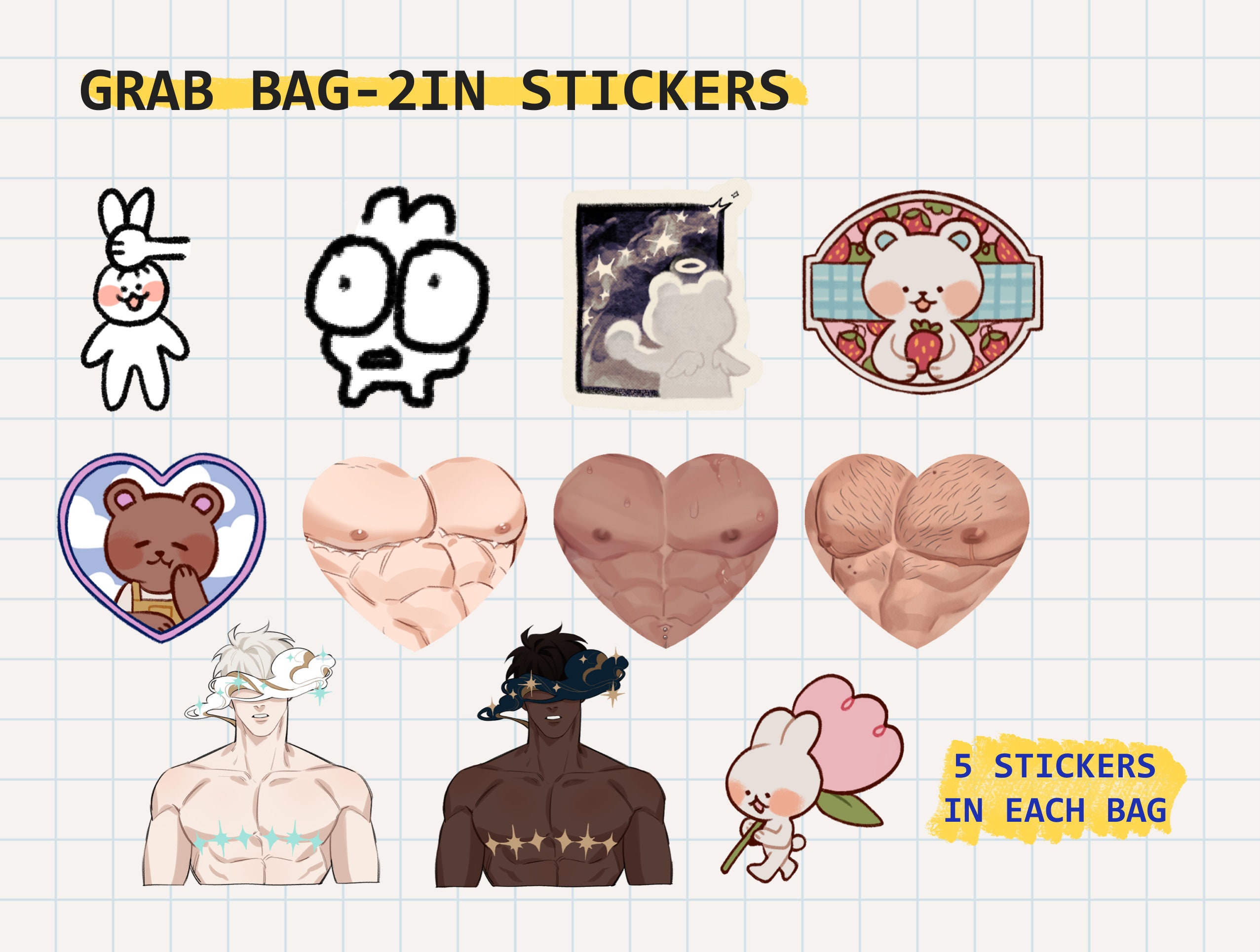 Sticker Ninja Grab Bag - Sticker Ninja