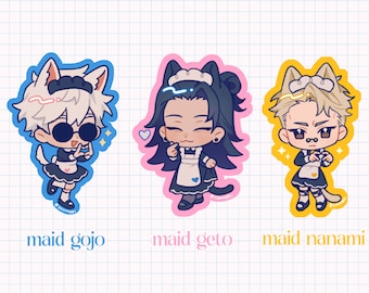 SatoSugu Nanami Maid Catboys Vinyl Stickers | Waterproof