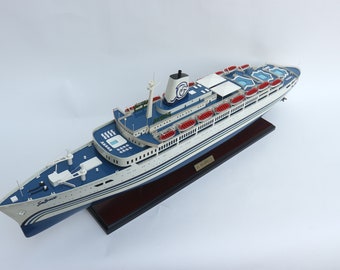 Model Ocean Liner S.S. Oriana Cruise Ship Model 19
