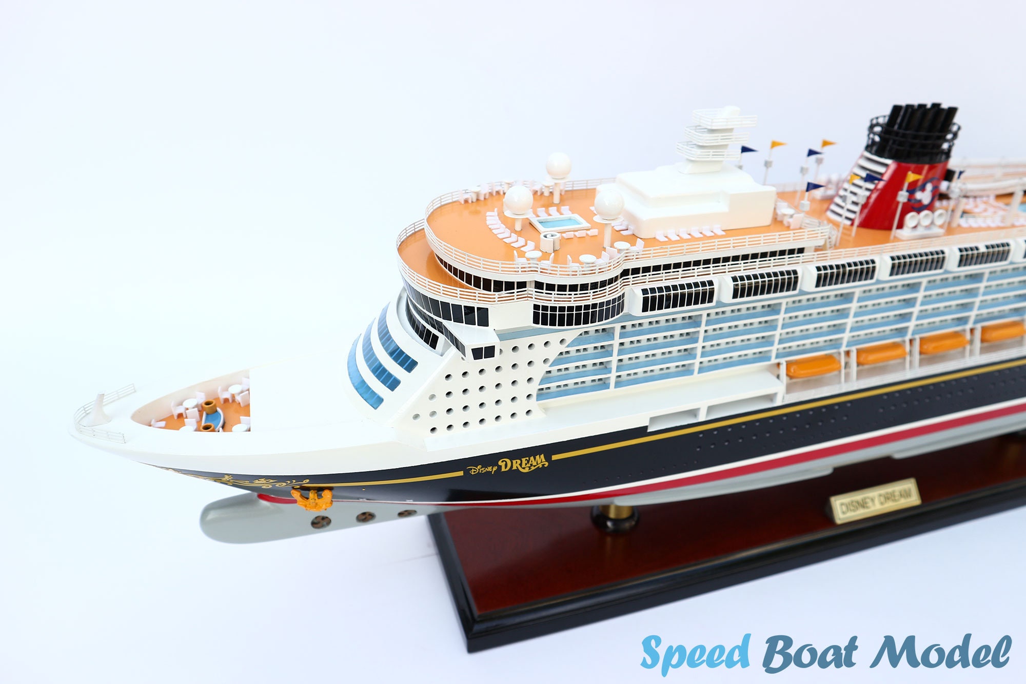 Disney Dream Cruise Ship Model 40.5” – Ocean Liner Boat Model Gift