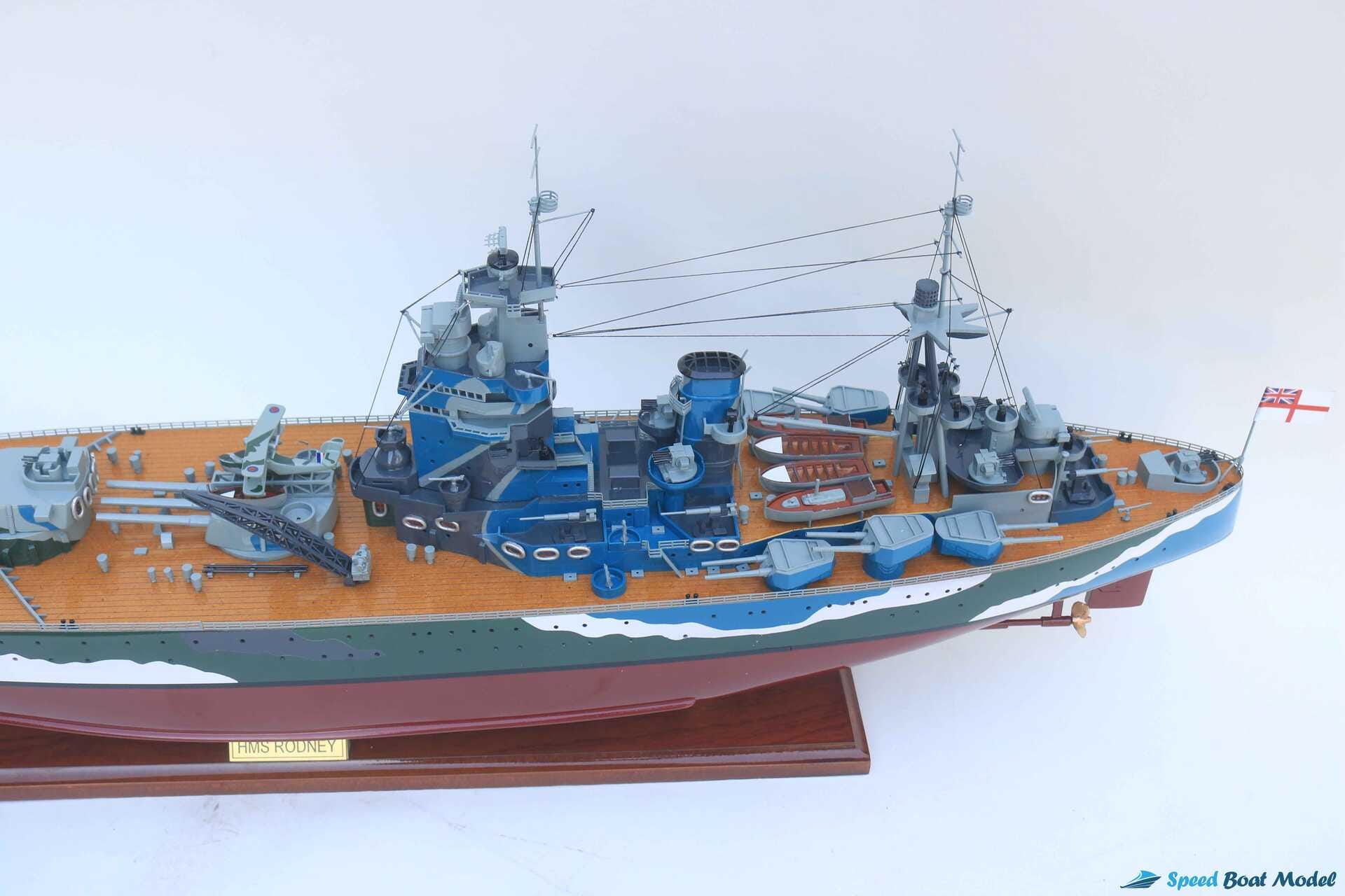 ひろ　軍艦 軍隊 戦艦 船 船艇 模型 横須賀工廠インテリア アンティーク HMSロドニー戦艦模型：全長39.4インチの軍艦レプリカ - Etsy 日本
