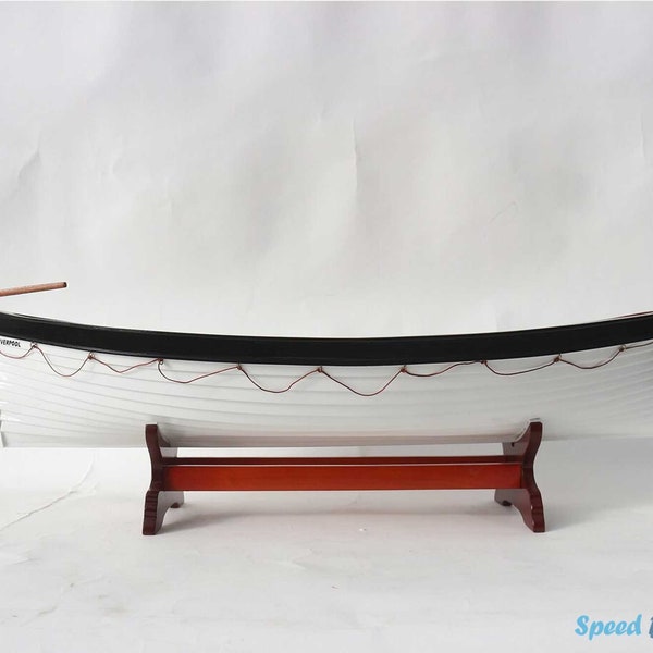 Titanic's Lifeboat Fishing Boat Model 24" - Wooden Model Boat Handicrafts - High Quality Model Boat