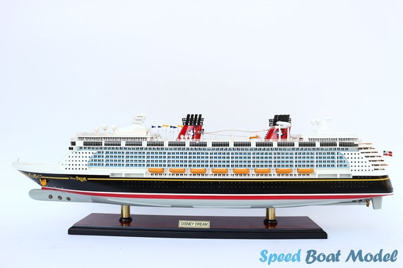 Disney Dream Cruise Ship Model 40.5” – Ocean Liner Boat Model Gift
