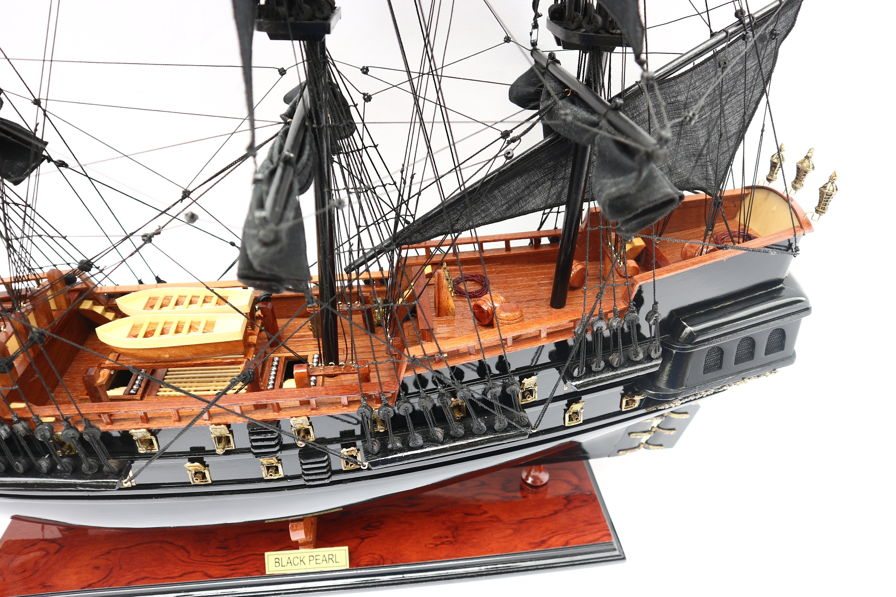 MOC - Pirates Des Caraïbes - Le Black Pearl (Sunshine) - Maquette De Bateau