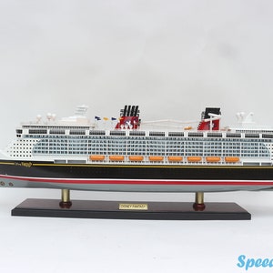 Disney Fantasy Kreuzfahrtschiff Modell 32.2 ″ - Disney Fantasy Ozeandampfer Modell - Bootsmodell Geschenk - Dekoration