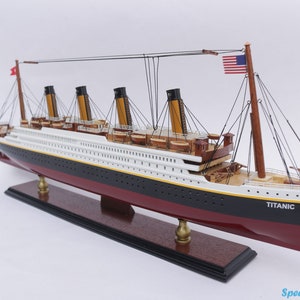 Titanic Cruise Ship Model 23.7″ - Titanic Ocean Liners Model -  Home Decoration - titanic the exhibition