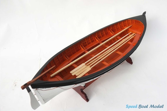 タイタニック号救命ボート模型：24インチ木製ボート工芸品 - Etsy 日本
