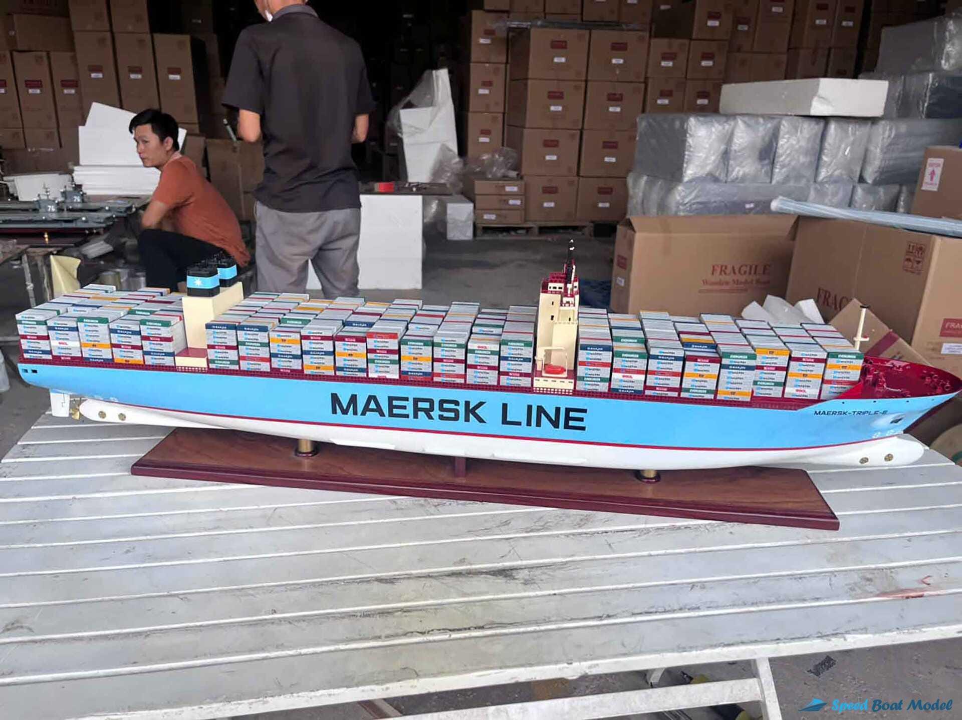 Maersk Ship Model - Etsy