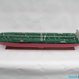 Seawise Giant Commercial Ship Model 45.2″ - Seawise Gian Oil Products Tanker Model - Art & Collectible - Boat Model Gift