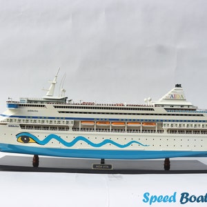 Aida Vita Cruise Ship Model 31.5&quot; - Holiday Decoration
